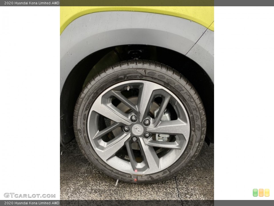 2020 Hyundai Kona Limited AWD Wheel and Tire Photo #136307613