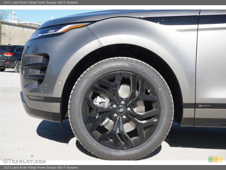 2020 Land Rover Range Rover Evoque HSE R-Dynamic Wheel and Tire Photo #136326005
