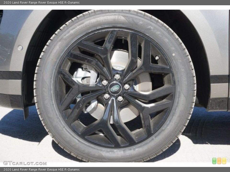 2020 Land Rover Range Rover Evoque HSE R-Dynamic Wheel and Tire Photo #136326044