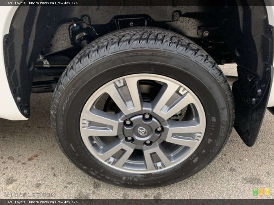 2020 Toyota Tundra Platinum CrewMax 4x4 Wheel and Tire Photo #136327136