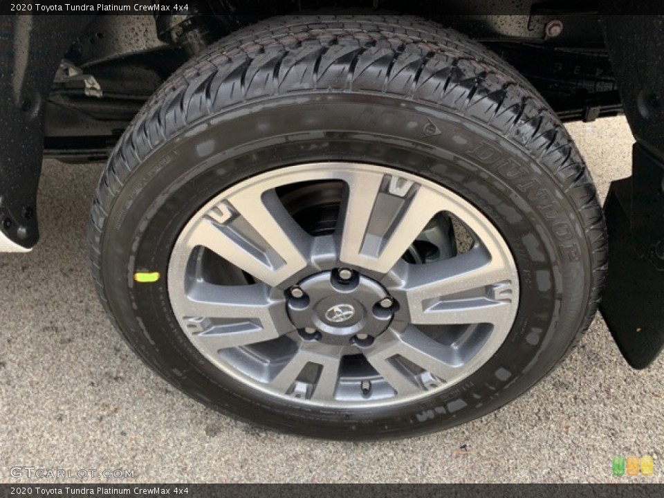 2020 Toyota Tundra Platinum CrewMax 4x4 Wheel and Tire Photo #136327670