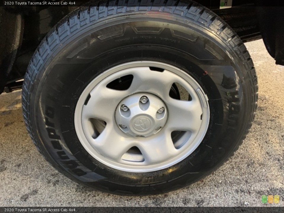 2020 Toyota Tacoma SR Access Cab 4x4 Wheel and Tire Photo #136328432