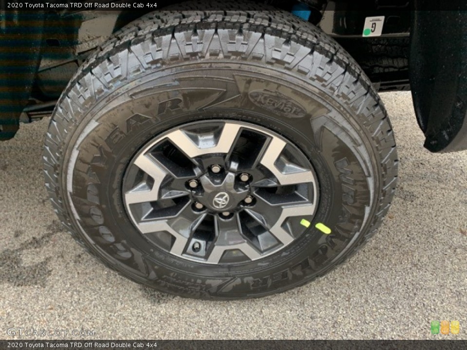 2020 Toyota Tacoma TRD Off Road Double Cab 4x4 Wheel and Tire Photo #136329734