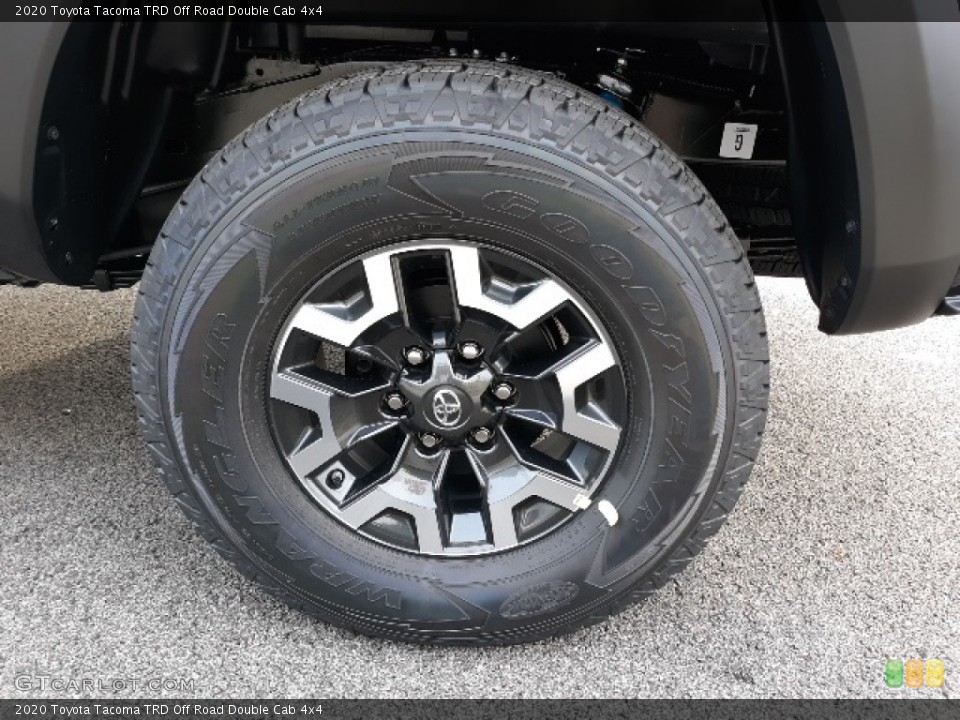2020 Toyota Tacoma TRD Off Road Double Cab 4x4 Wheel and Tire Photo #136342460