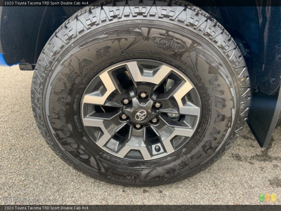 2020 Toyota Tacoma TRD Sport Double Cab 4x4 Wheel and Tire Photo #136342889