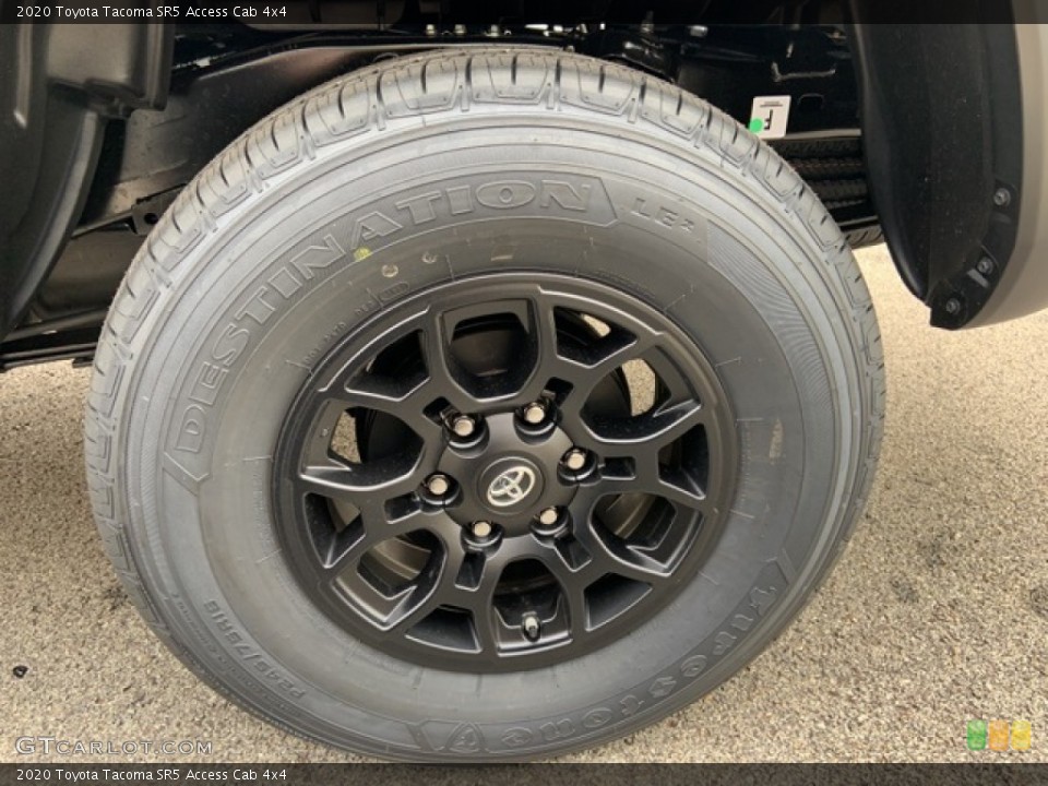 2020 Toyota Tacoma SR5 Access Cab 4x4 Wheel and Tire Photo #136343005