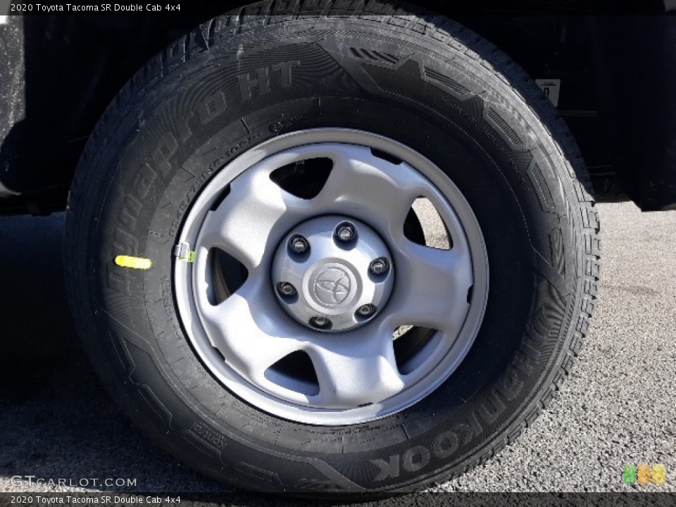 2020 Toyota Tacoma SR Double Cab 4x4 Wheel and Tire Photo #136343480