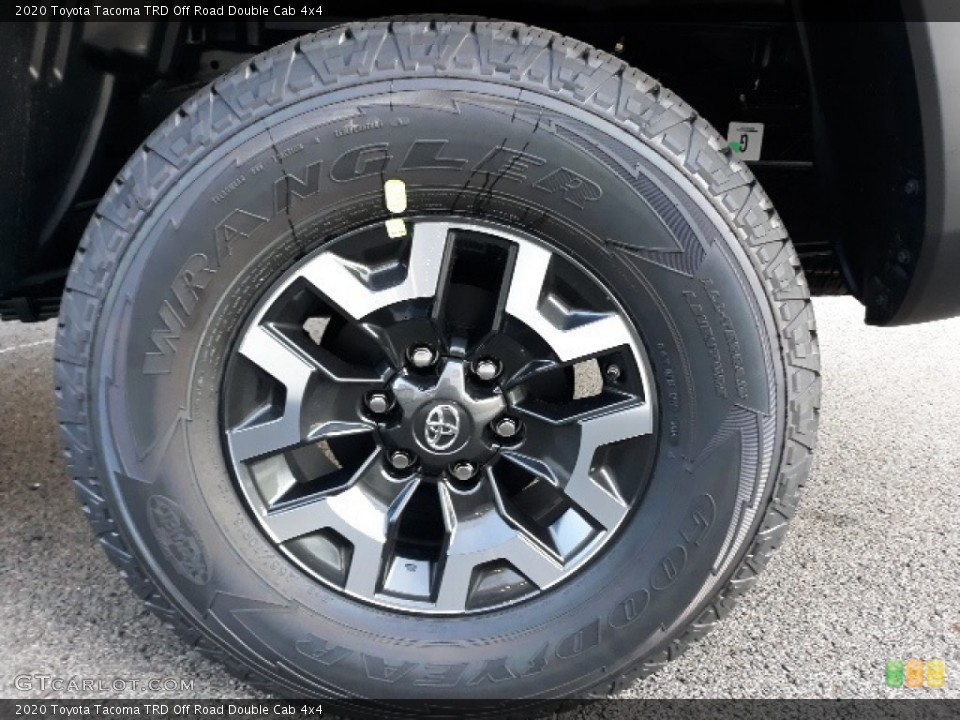 2020 Toyota Tacoma TRD Off Road Double Cab 4x4 Wheel and Tire Photo #136343723