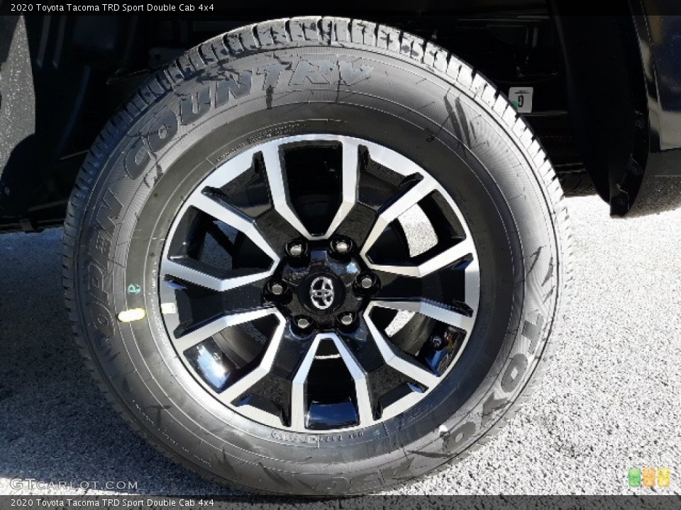 2020 Toyota Tacoma TRD Sport Double Cab 4x4 Wheel and Tire Photo #136344233