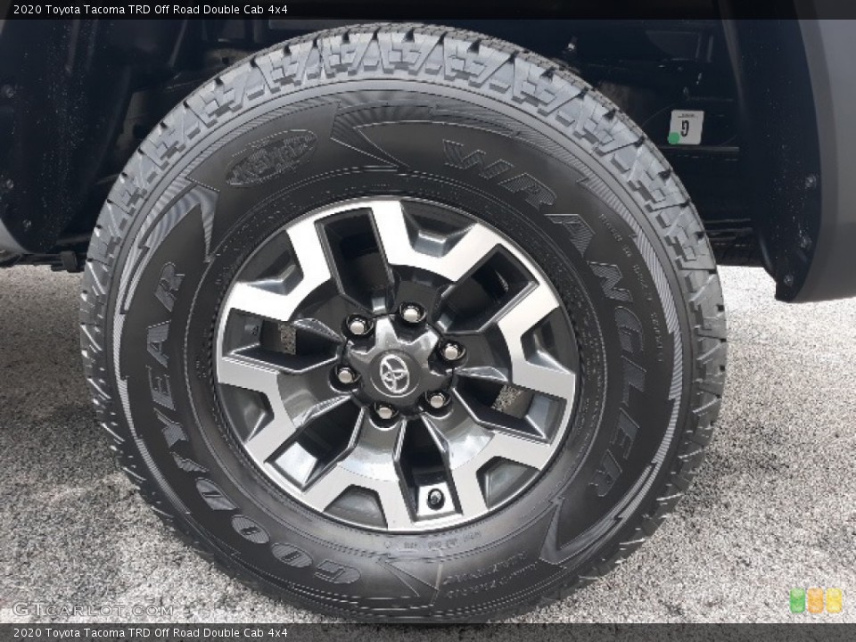 2020 Toyota Tacoma TRD Off Road Double Cab 4x4 Wheel and Tire Photo #136344488