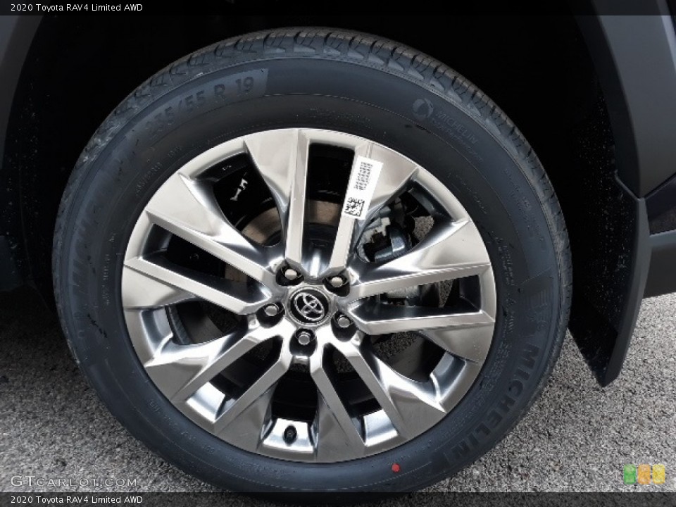 2020 Toyota RAV4 Limited AWD Wheel and Tire Photo #136344506