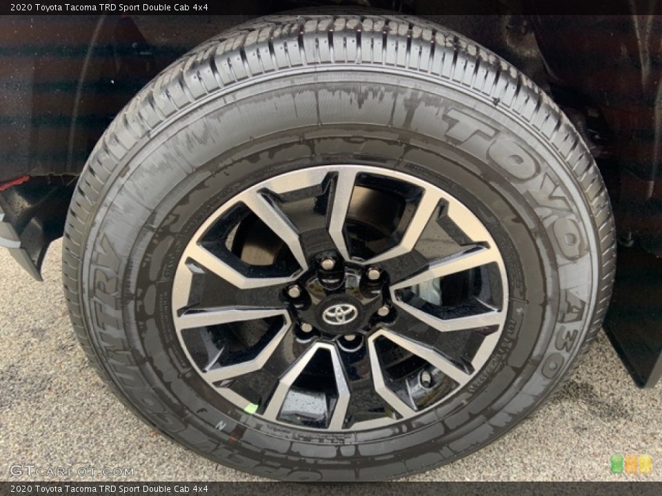 2020 Toyota Tacoma TRD Sport Double Cab 4x4 Wheel and Tire Photo #136345793