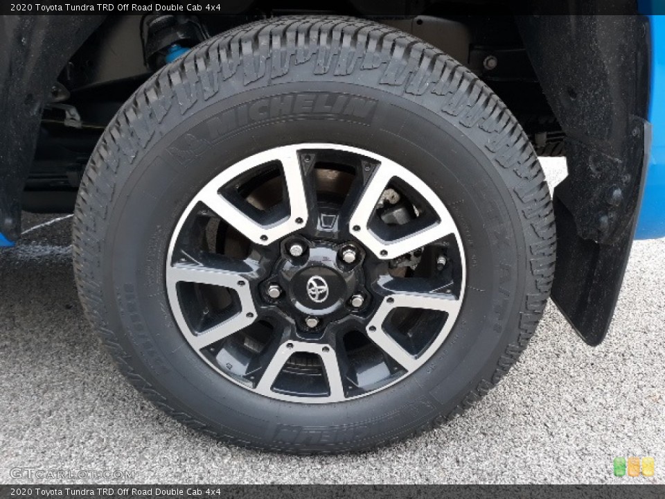 2020 Toyota Tundra TRD Off Road Double Cab 4x4 Wheel and Tire Photo #136346231