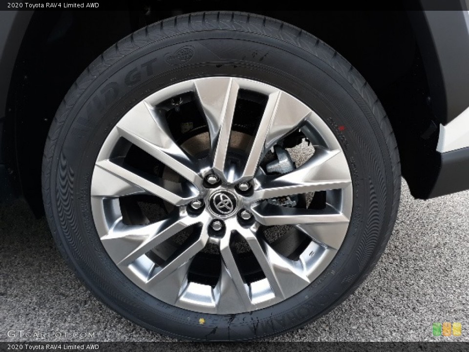2020 Toyota RAV4 Limited AWD Wheel and Tire Photo #136351634