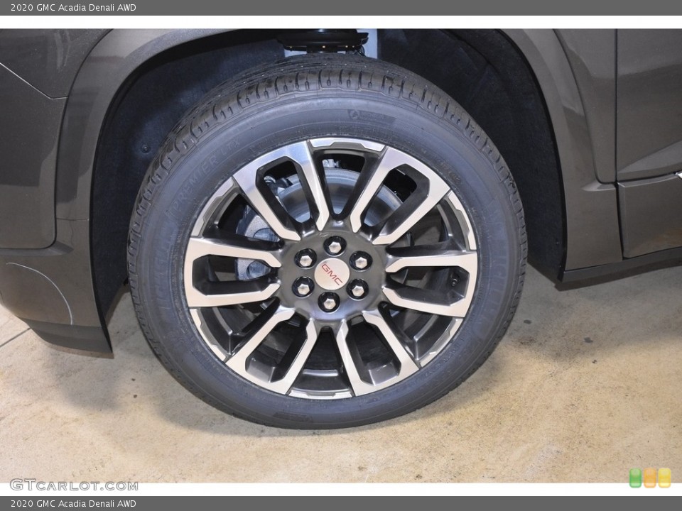 2020 GMC Acadia Denali AWD Wheel and Tire Photo #136352006