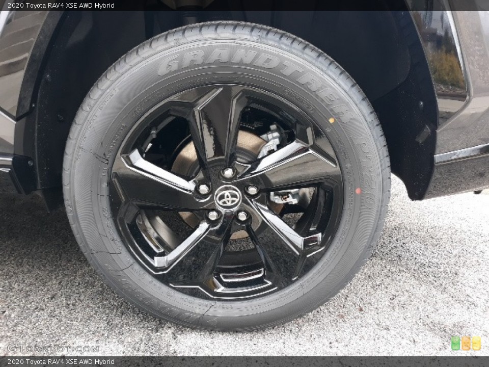 2020 Toyota RAV4 XSE AWD Hybrid Wheel and Tire Photo #136362773