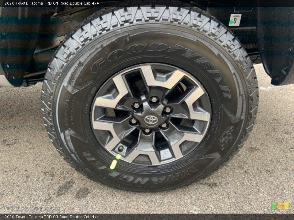 2020 Toyota Tacoma TRD Off Road Double Cab 4x4 Wheel and Tire Photo #136362806