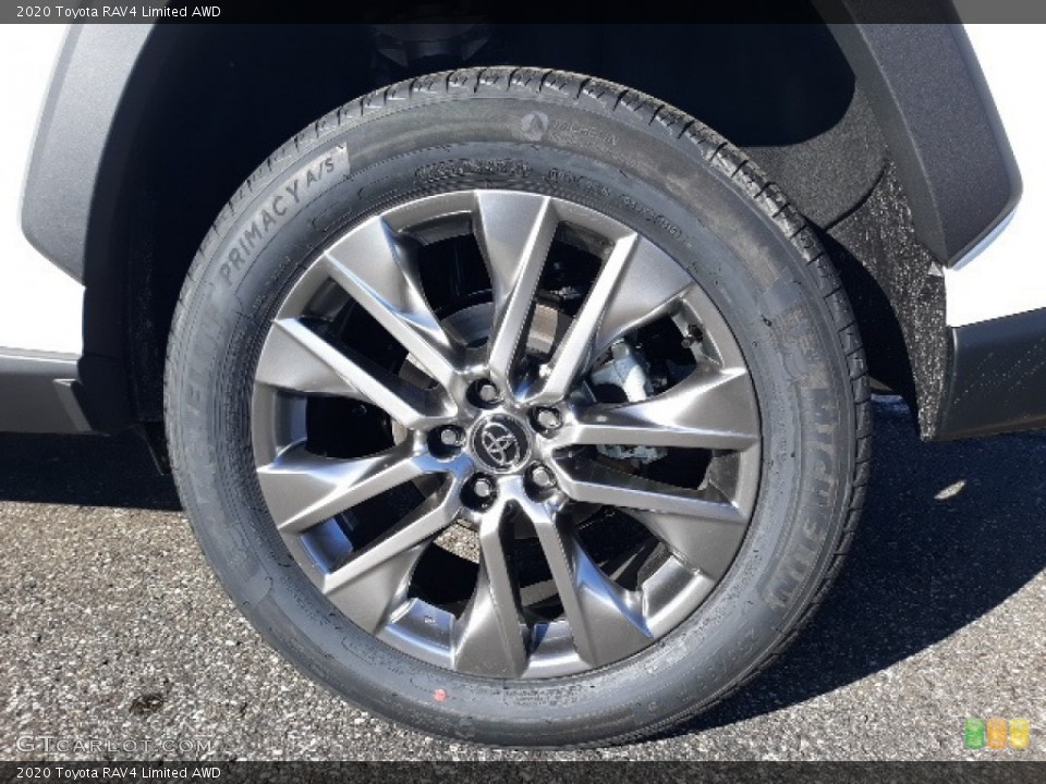 2020 Toyota RAV4 Limited AWD Wheel and Tire Photo #136364469
