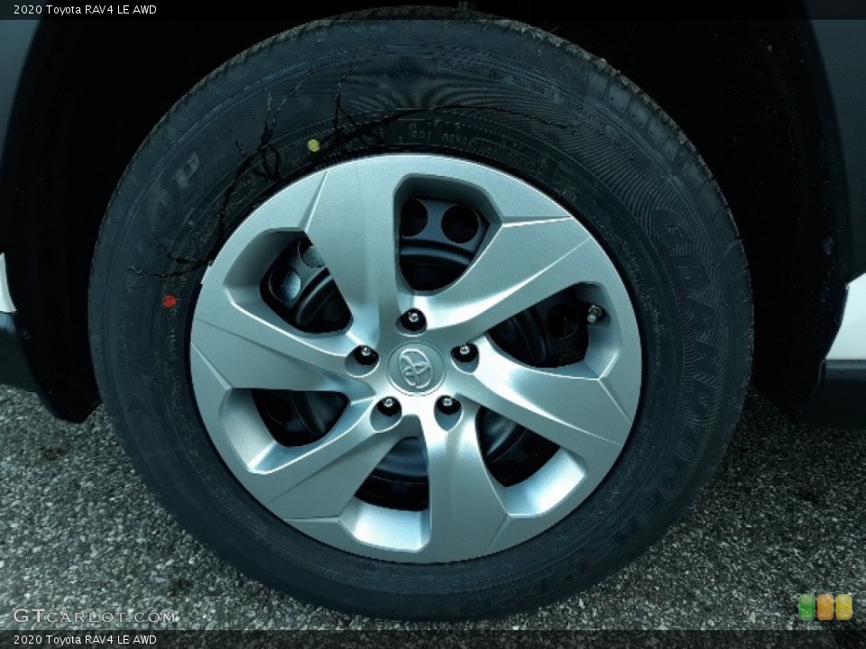 2020 Toyota RAV4 LE AWD Wheel and Tire Photo #136364968
