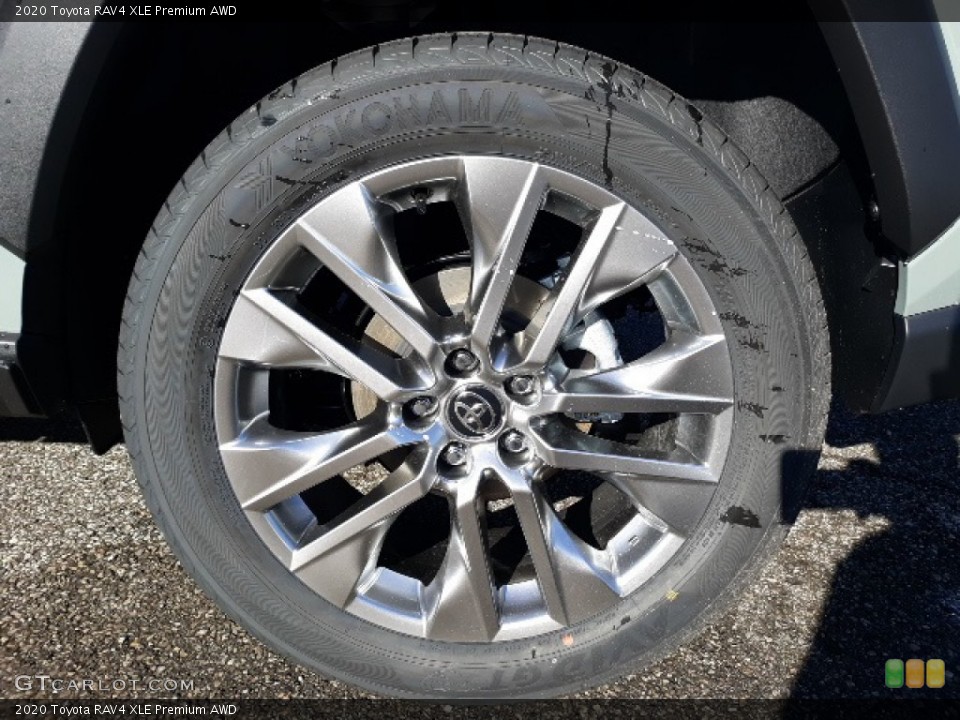 2020 Toyota RAV4 XLE Premium AWD Wheel and Tire Photo #136367332