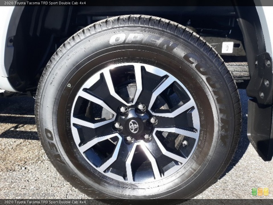 2020 Toyota Tacoma TRD Sport Double Cab 4x4 Wheel and Tire Photo #136368226