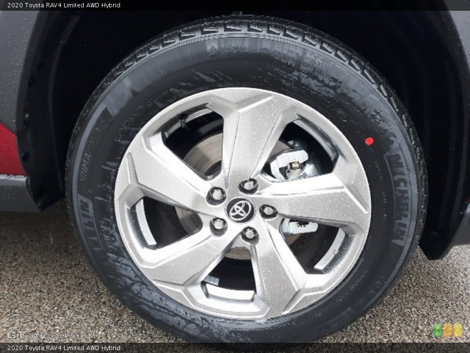 2020 Toyota RAV4 Limited AWD Hybrid Wheel and Tire Photo #136372555