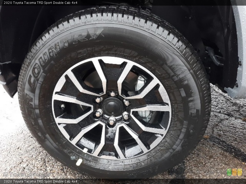 2020 Toyota Tacoma TRD Sport Double Cab 4x4 Wheel and Tire Photo #136373506