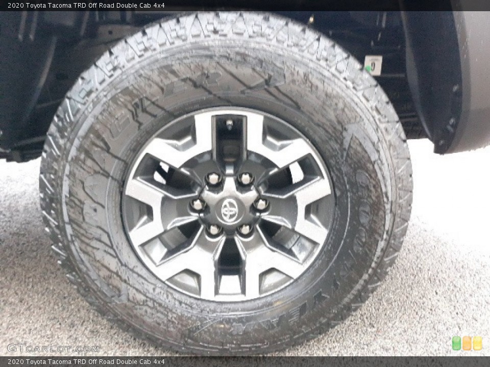 2020 Toyota Tacoma TRD Off Road Double Cab 4x4 Wheel and Tire Photo #136373791