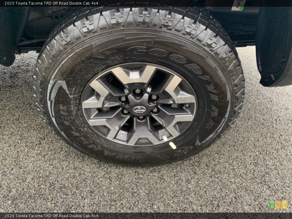 2020 Toyota Tacoma TRD Off Road Double Cab 4x4 Wheel and Tire Photo #136374208