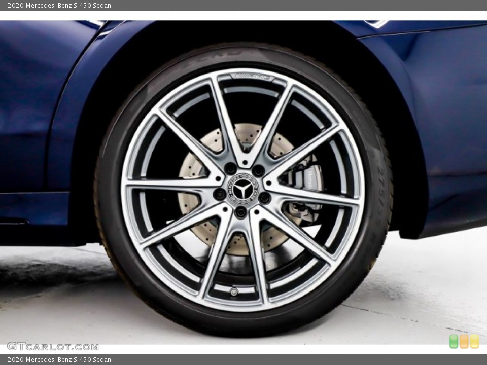 2020 Mercedes-Benz S 450 Sedan Wheel and Tire Photo #136386628