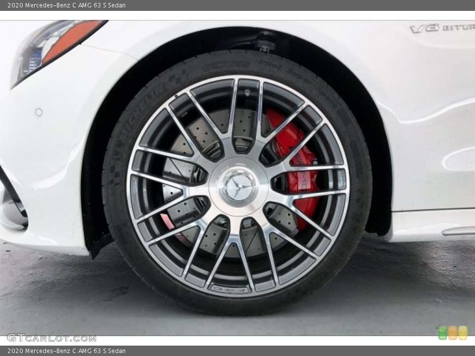 2020 Mercedes-Benz C AMG 63 S Sedan Wheel and Tire Photo #136394343