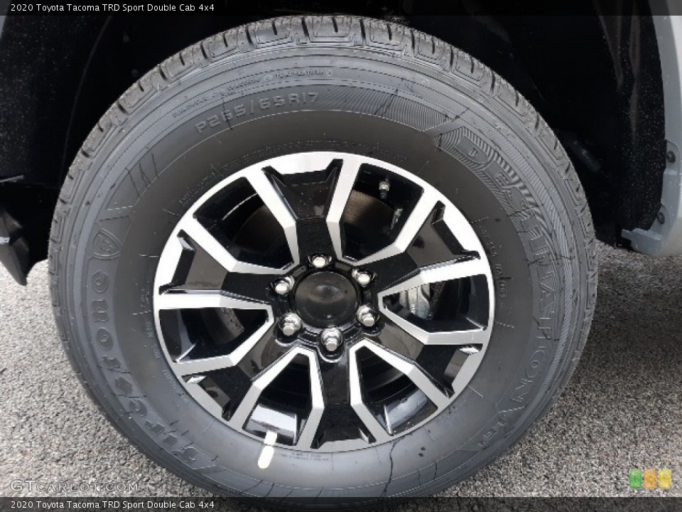 2020 Toyota Tacoma TRD Sport Double Cab 4x4 Wheel and Tire Photo #136399371