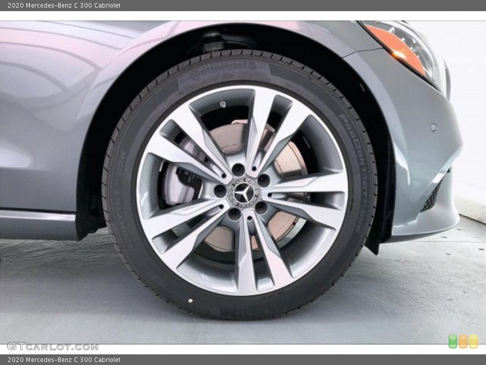 2020 Mercedes-Benz C 300 Cabriolet Wheel and Tire Photo #136411153