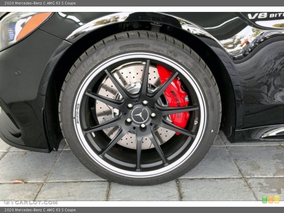 2020 Mercedes-Benz C AMG 63 S Coupe Wheel and Tire Photo #136411375