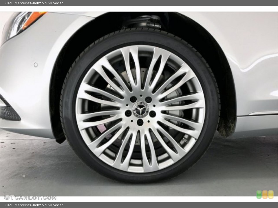 2020 Mercedes-Benz S 560 Sedan Wheel and Tire Photo #136413388
