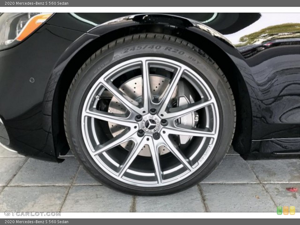 2020 Mercedes-Benz S 560 Sedan Wheel and Tire Photo #136422969
