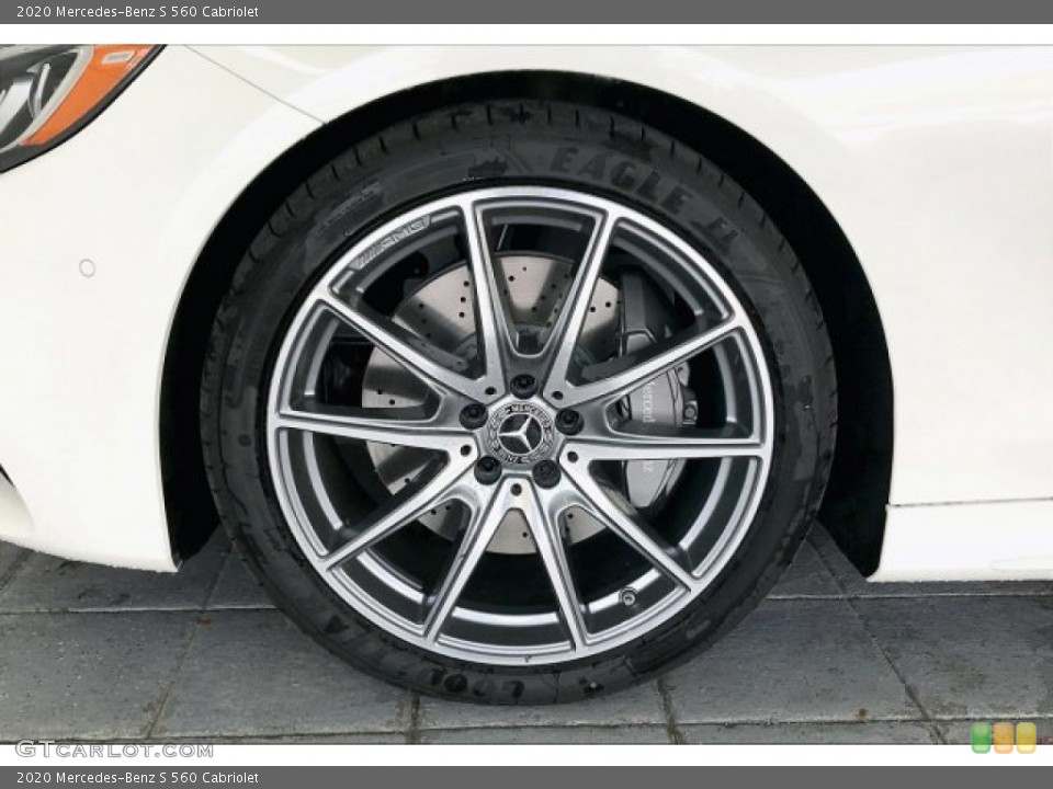 2020 Mercedes-Benz S 560 Cabriolet Wheel and Tire Photo #136423845