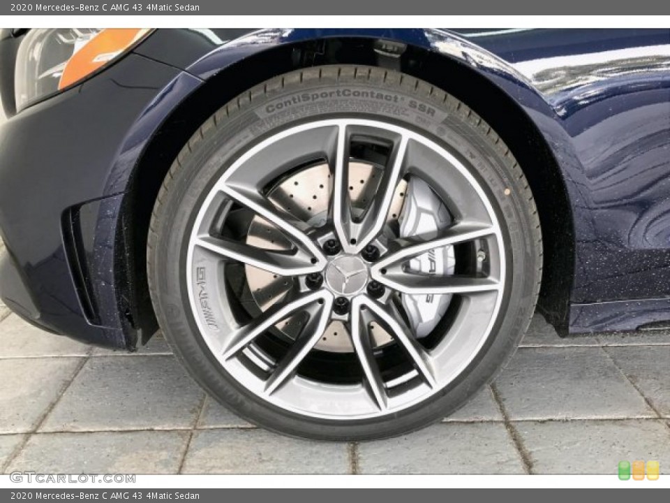2020 Mercedes-Benz C AMG 43 4Matic Sedan Wheel and Tire Photo #136436832