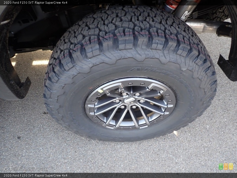 2020 Ford F150 SVT Raptor SuperCrew 4x4 Wheel and Tire Photo #136439409