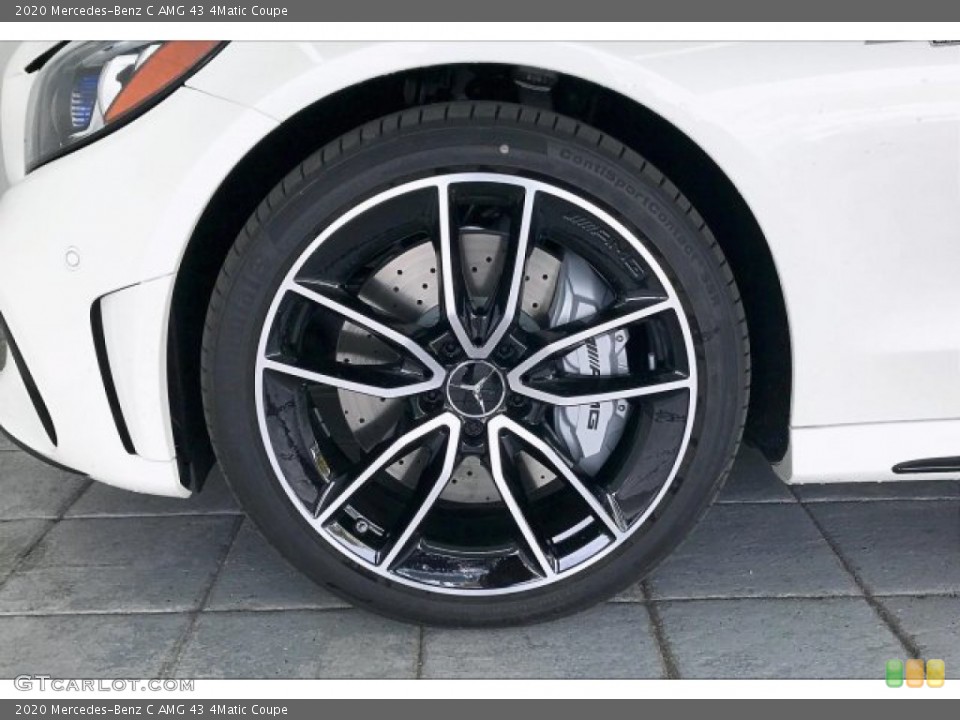 2020 Mercedes-Benz C AMG 43 4Matic Coupe Wheel and Tire Photo #136439451