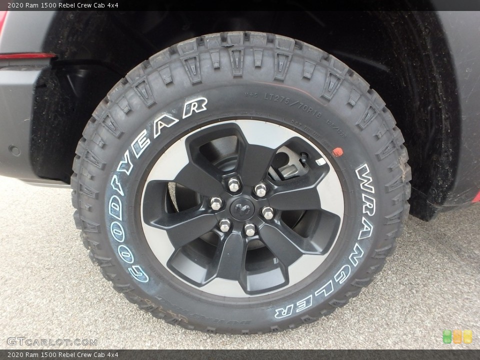 2020 Ram 1500 Rebel Crew Cab 4x4 Wheel and Tire Photo #136439490