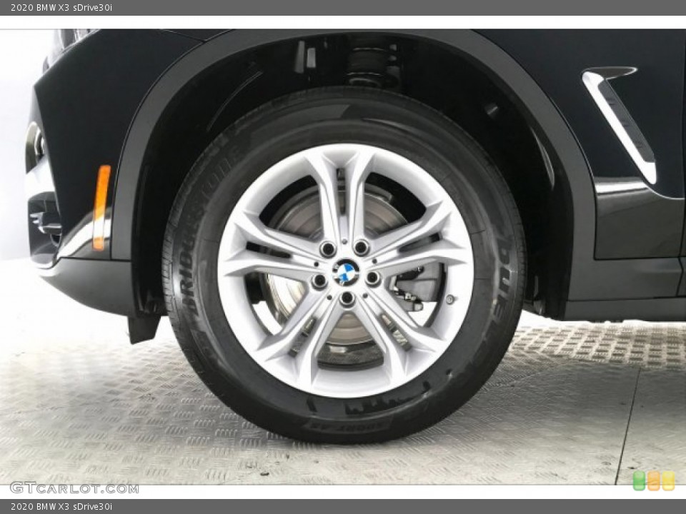 2020 BMW X3 sDrive30i Wheel and Tire Photo #136441584