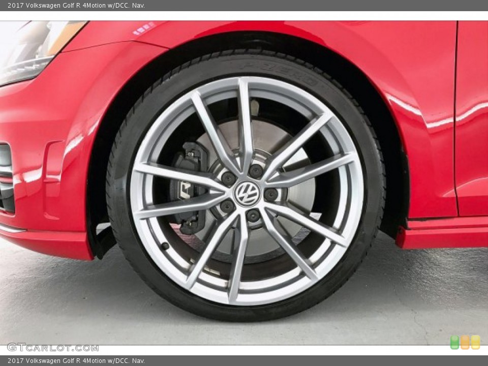 2017 Volkswagen Golf R 4Motion w/DCC. Nav. Wheel and Tire Photo #136446055