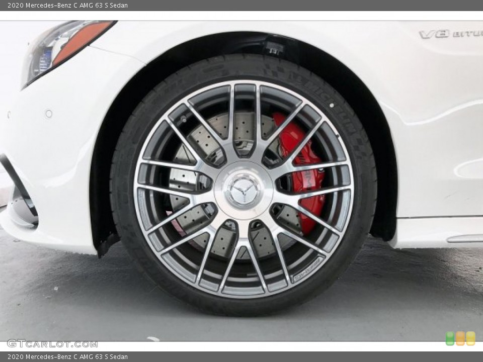 2020 Mercedes-Benz C AMG 63 S Sedan Wheel and Tire Photo #136448528