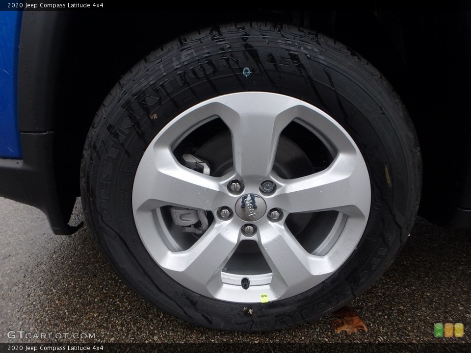 2020 Jeep Compass Latitude 4x4 Wheel and Tire Photo #136448865