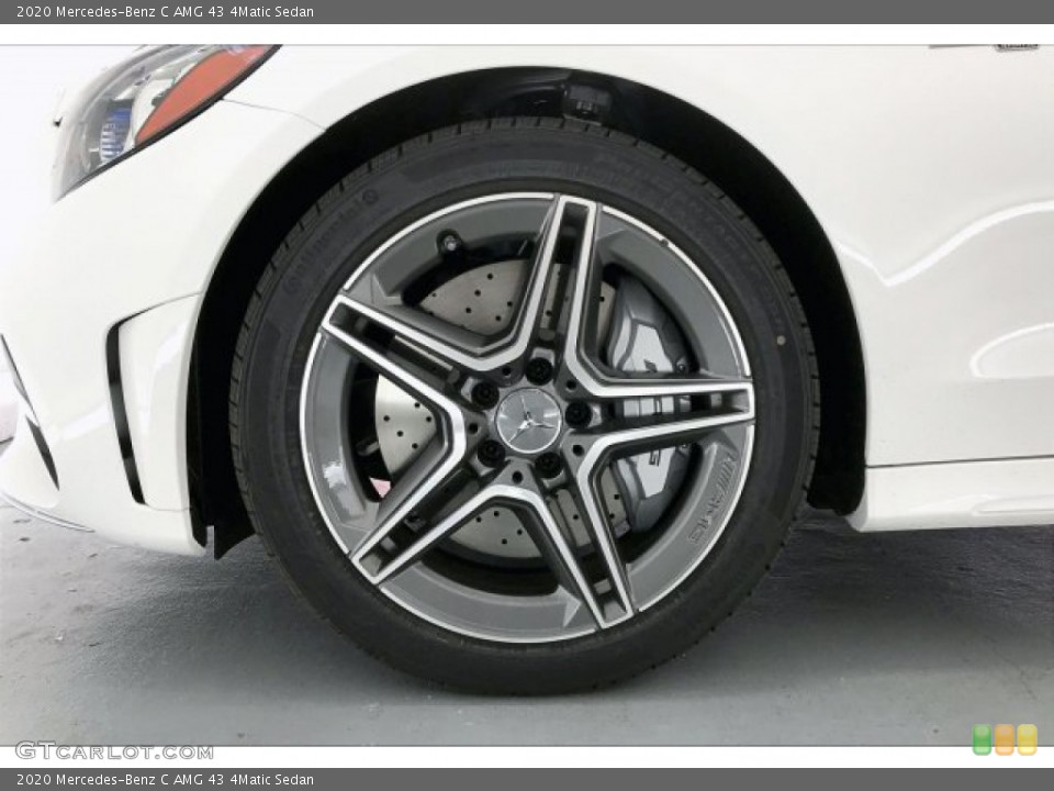 2020 Mercedes-Benz C AMG 43 4Matic Sedan Wheel and Tire Photo #136449156