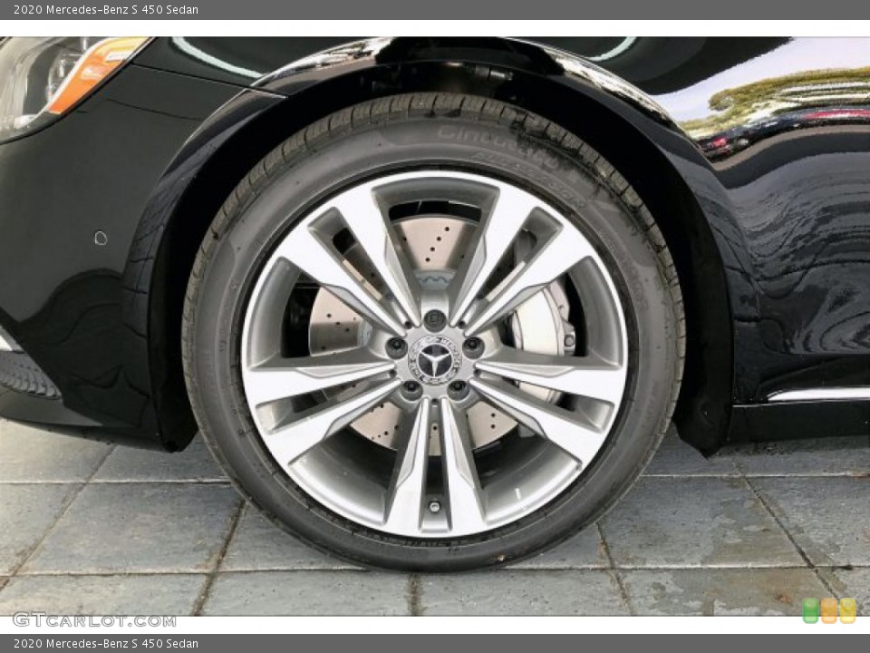 2020 Mercedes-Benz S 450 Sedan Wheel and Tire Photo #136454499
