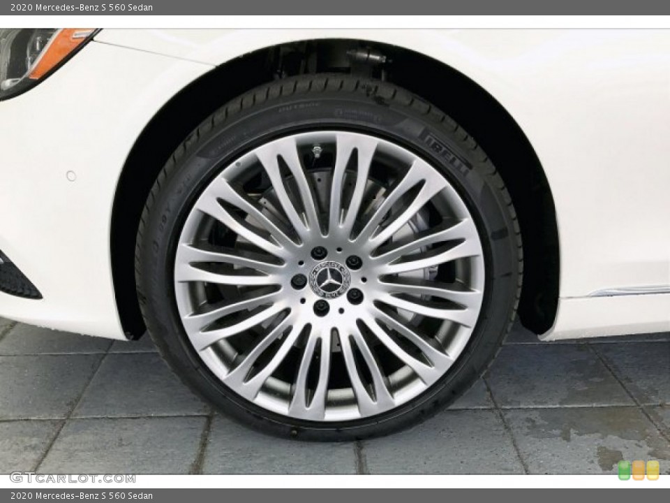 2020 Mercedes-Benz S 560 Sedan Wheel and Tire Photo #136454707