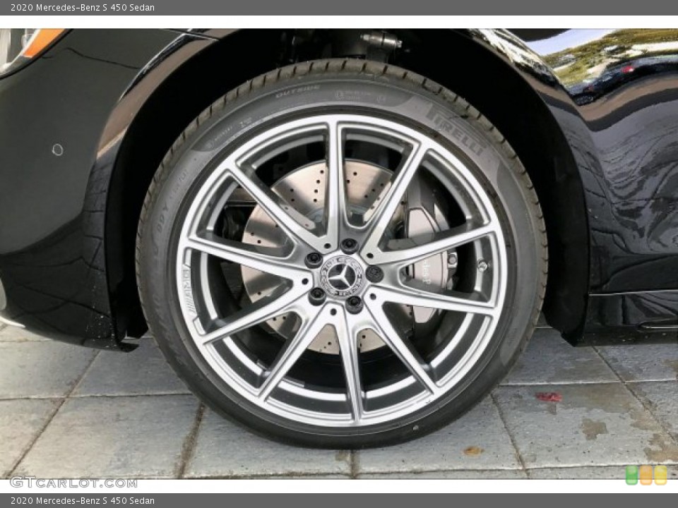 2020 Mercedes-Benz S 450 Sedan Wheel and Tire Photo #136455096