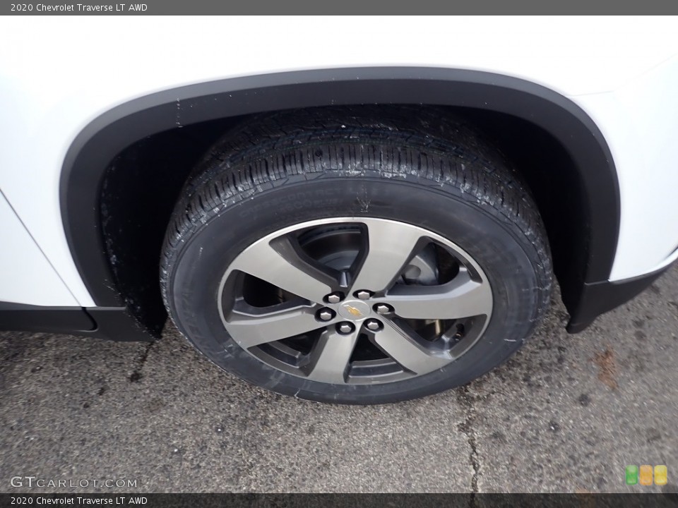 2020 Chevrolet Traverse LT AWD Wheel and Tire Photo #136456149